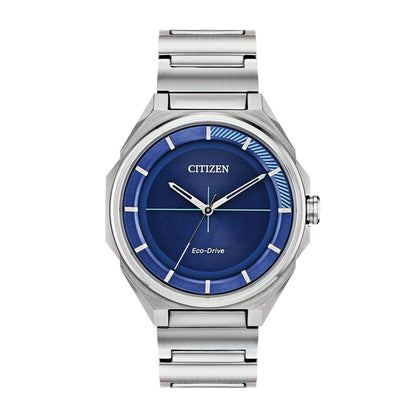 Citizen Men's Drive Stainless Steel Watch with Blue Dial