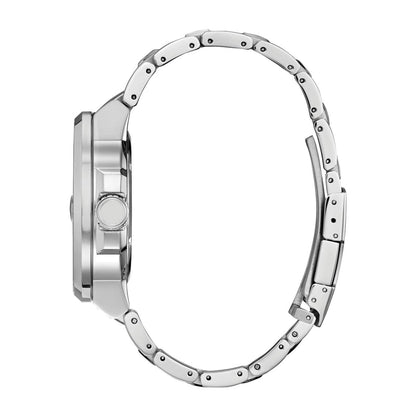 Citizen Men's Endeavor Stainless Steel Watch with Black Dial front view