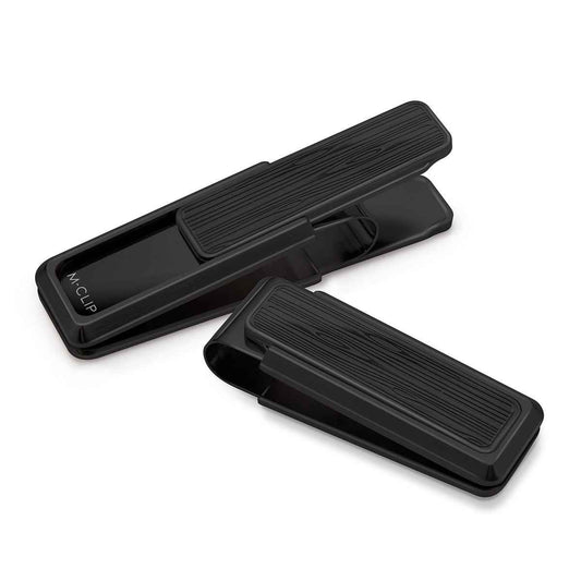 M-Clip Blackout Wood Money Clip
