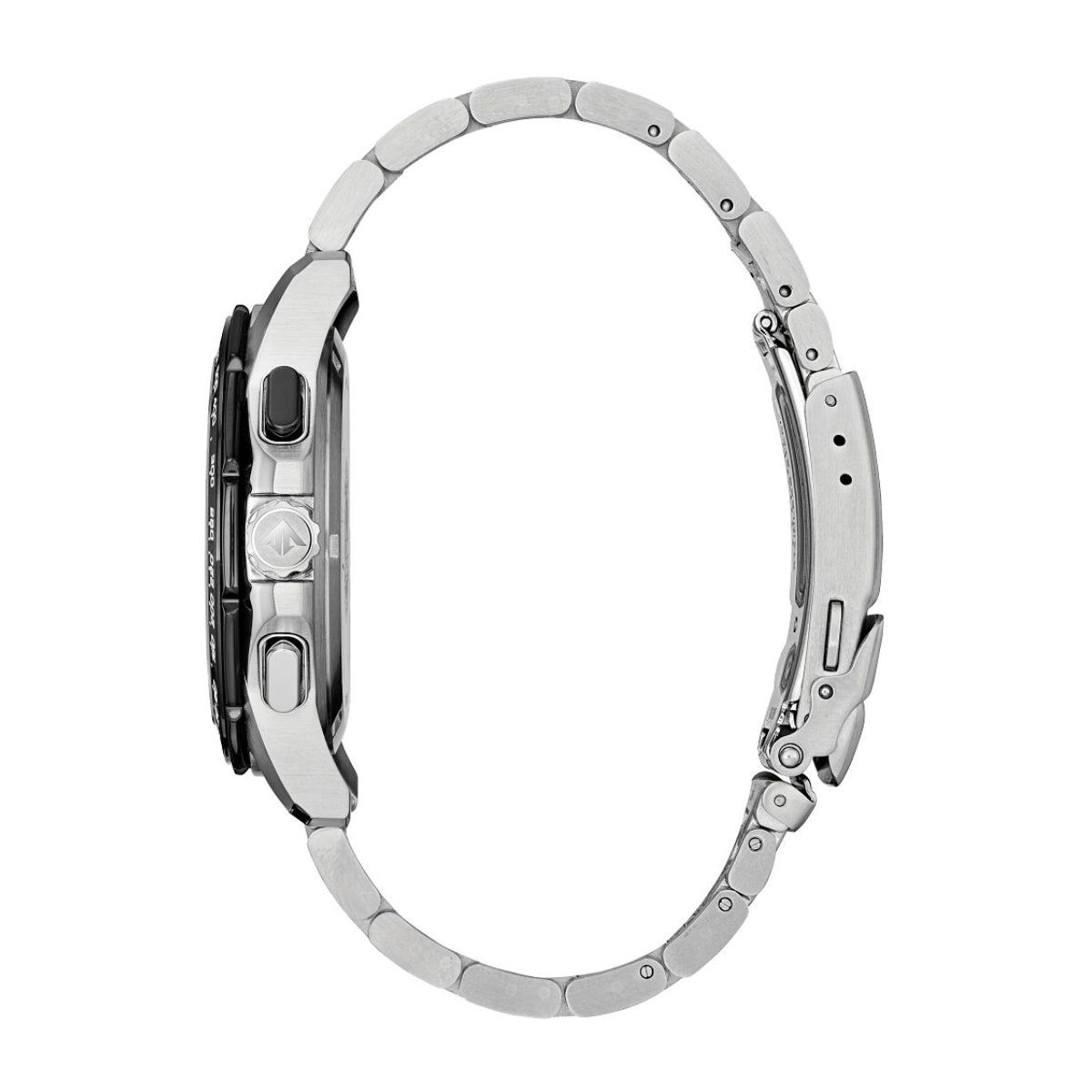 Citizen Men's Promaster MX Stainless Steel Watch with Black Dial front view