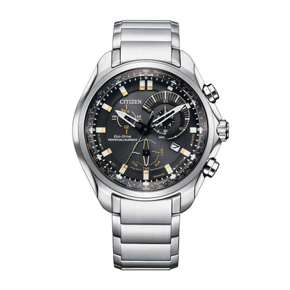 Citizen Men's Sport Luxury Stainless Steel Watch with Black Dial