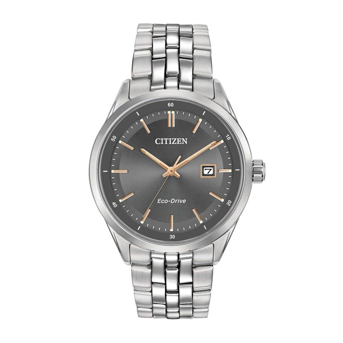 Citizen Men's Addysen Stainless Steel Watch with Gray Dial