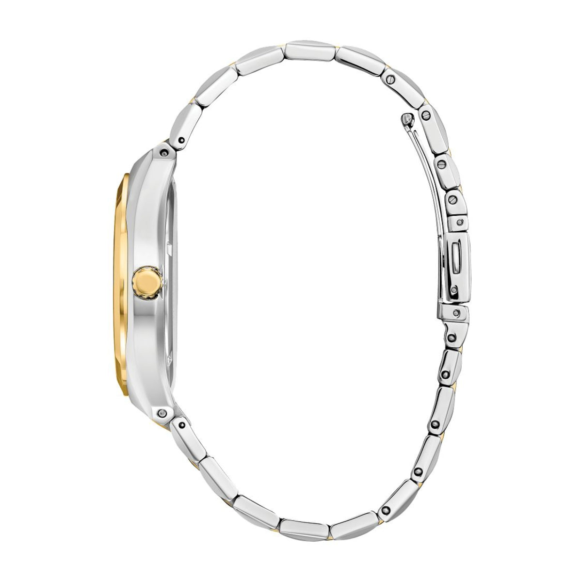 Citizen Men's Corso Two-Tone Stainless Steel Watch with White Dial front view