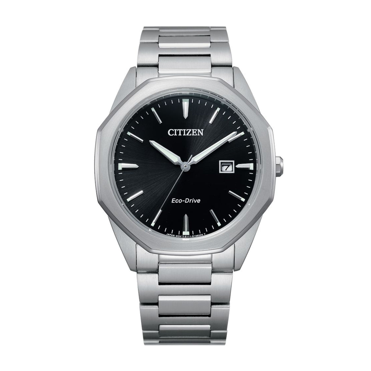 Citizen Men's Corso Stainless Steel Watch with Black Dial