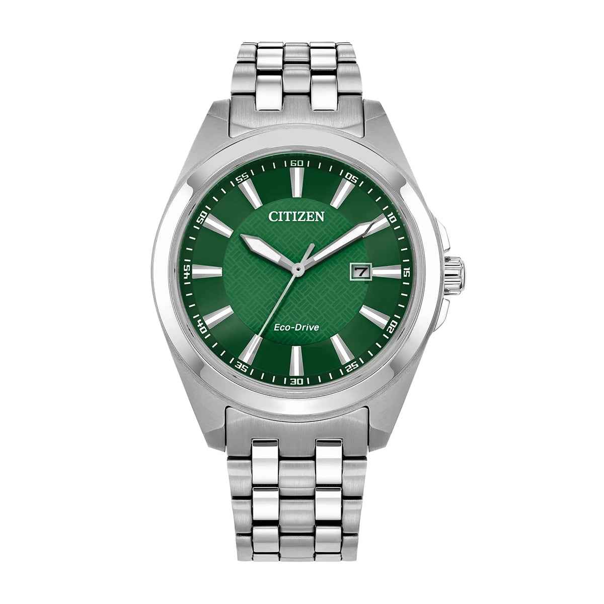 Citizen Men's Peyten Eco-Drive Stainless Steel Watch with Green Dial