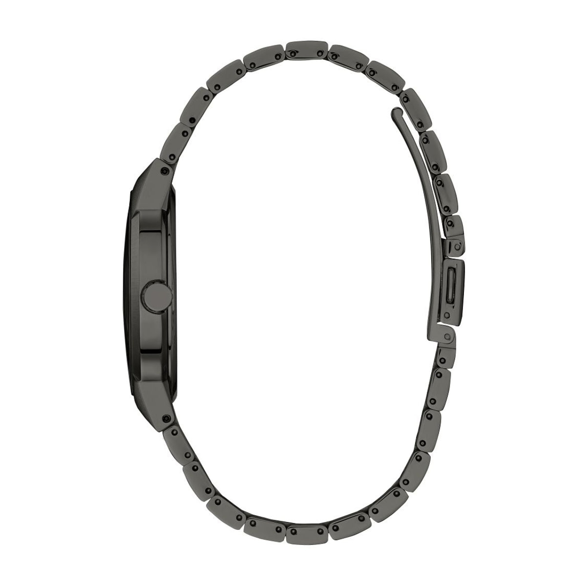 Citizen Men's Axiom Gray Ion-Plated Stainless Steel Watch with Dark Gray Dial front view