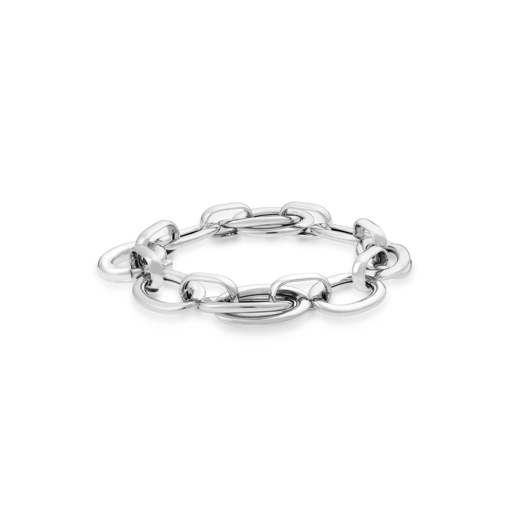 7.5-inch Chunky Chain Link Bracelet in Sterling Silver