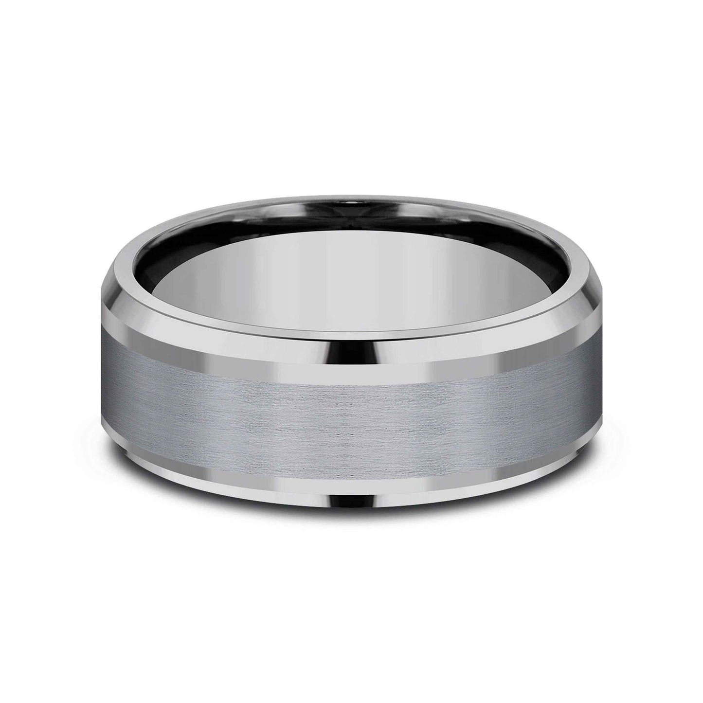 Benchmark Men's 8.0mm Wedding Band in Tantalum