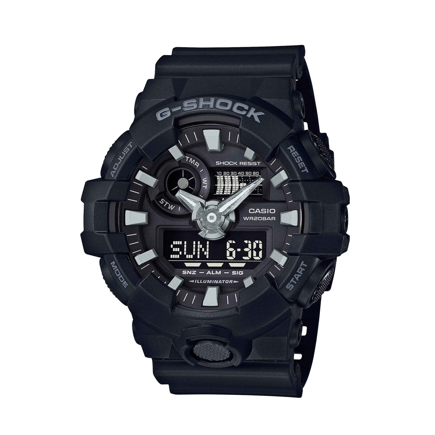 G-Shock Men's Super Illuminator Black Watch