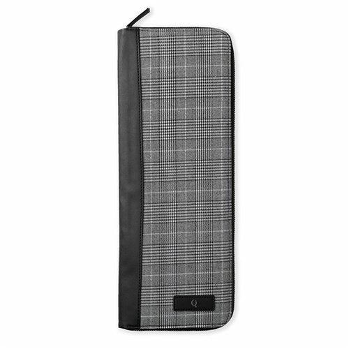 Personalized Plaid Tie Case front view