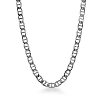 5.9mm 24-inch Mariner Chain Necklace in Sterling Silver