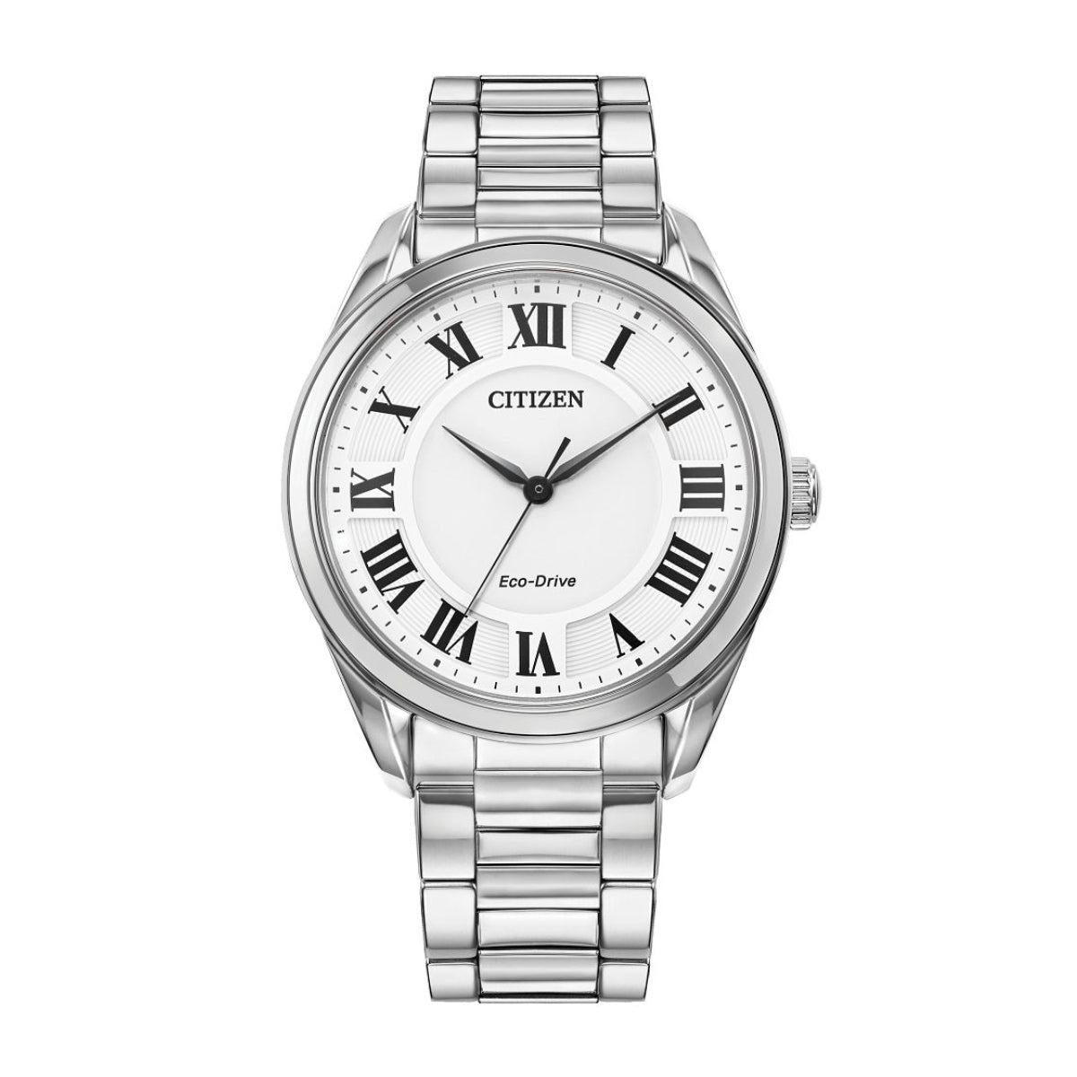 Citizen Ladies' Arezzo Stainless Steel Watch with White Dial