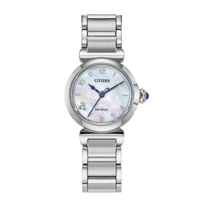 Citizen Ladies' L Mae Eco-Drive Stainless Steel Watch with Mother of Pearl Dial
