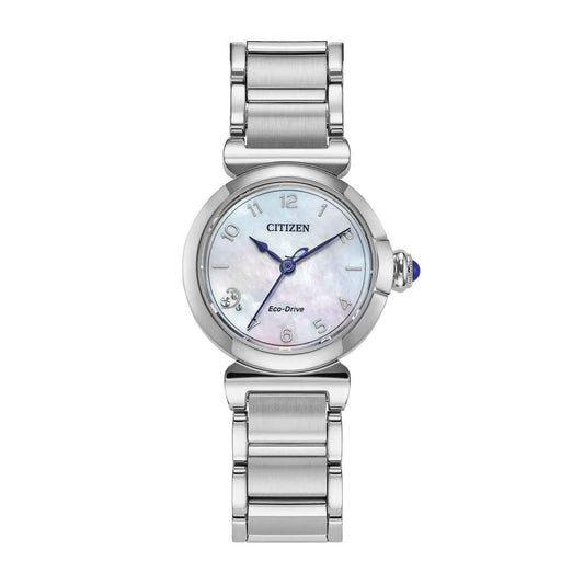 Citizen Ladies' L Mae Eco-Drive Stainless Steel Watch with Mother of Pearl Dial