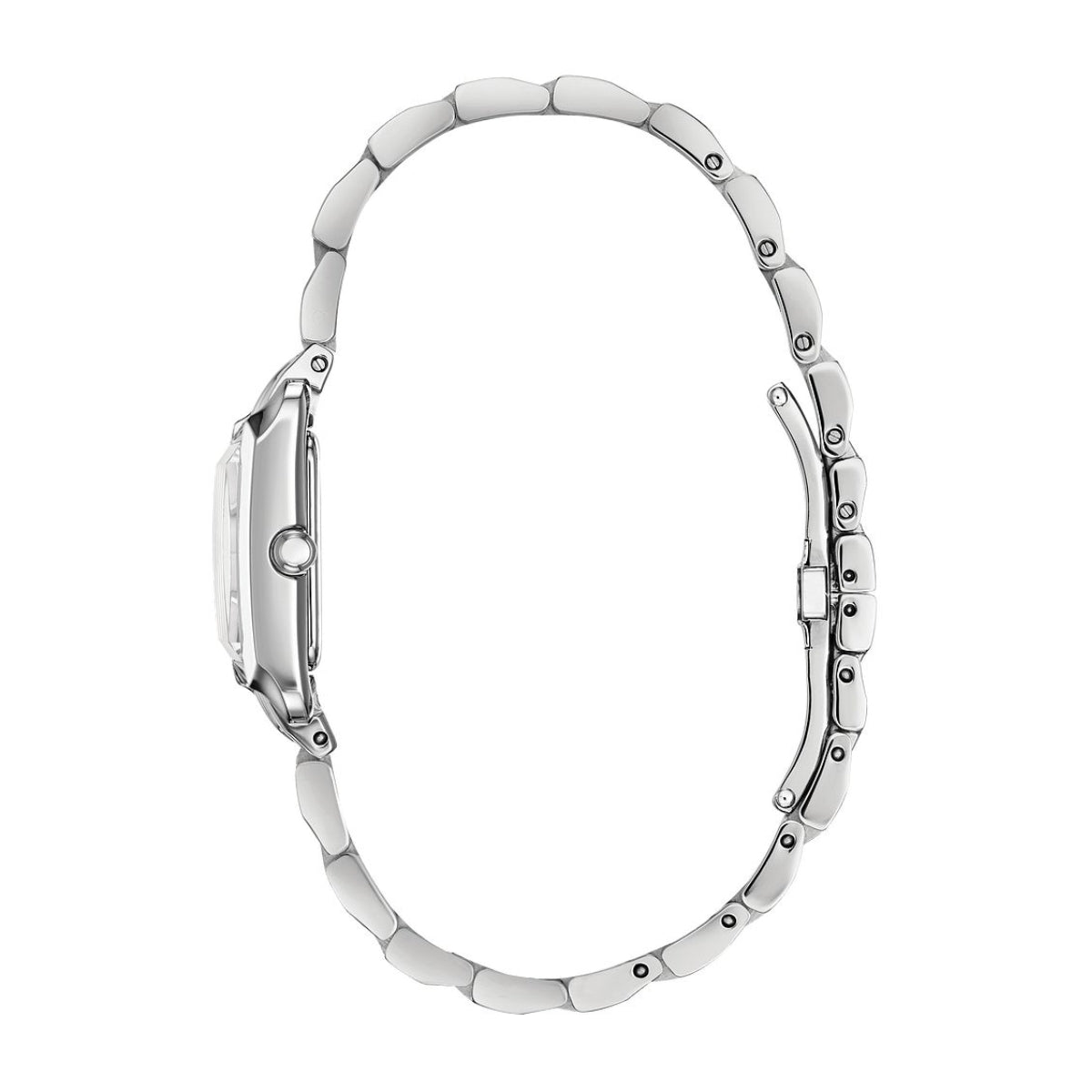 Citizen Ladies' Bianca Stainless Steel Watch with Mother of Pearl Dial front view