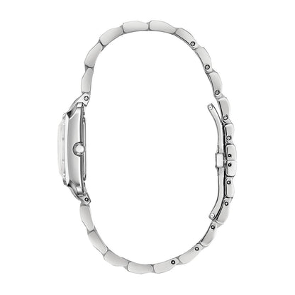 Citizen Ladies' Bianca Stainless Steel Watch with Mother of Pearl Dial front view