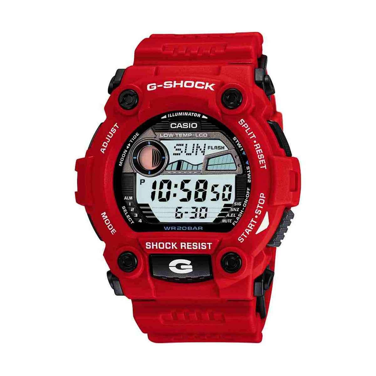 G-Shock Men's Rescue Red Anaglog Watch
