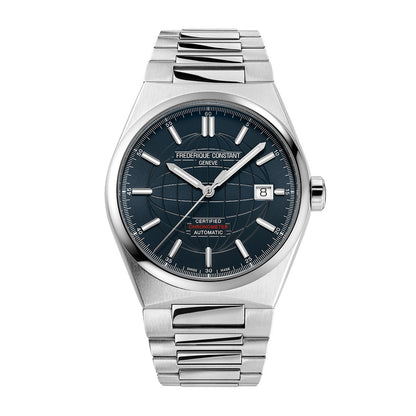 Frederique Constant Men's Highlife Automatic Stainless Steel Watch with Blue Dial (2)