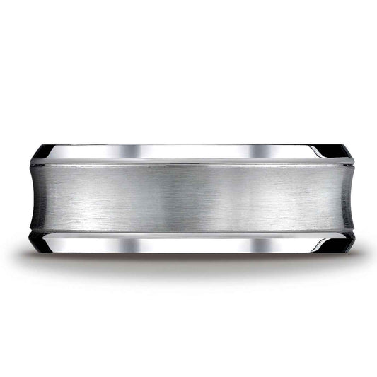 Mens Cobalt Chrome Wedding Ring