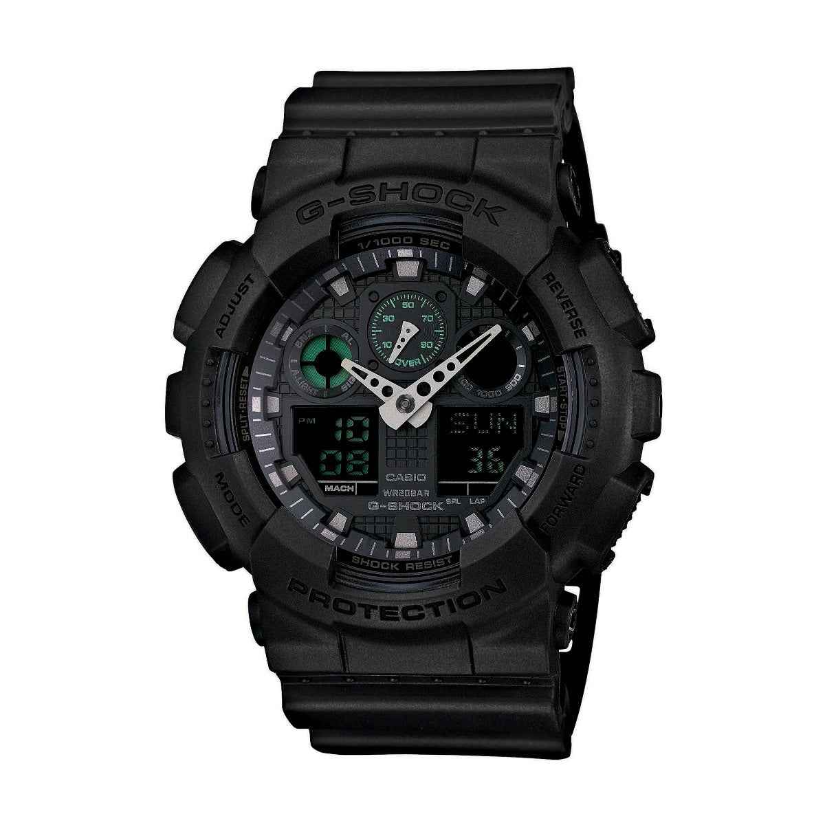 G-Shock Men's Extra Large Military Black Watch