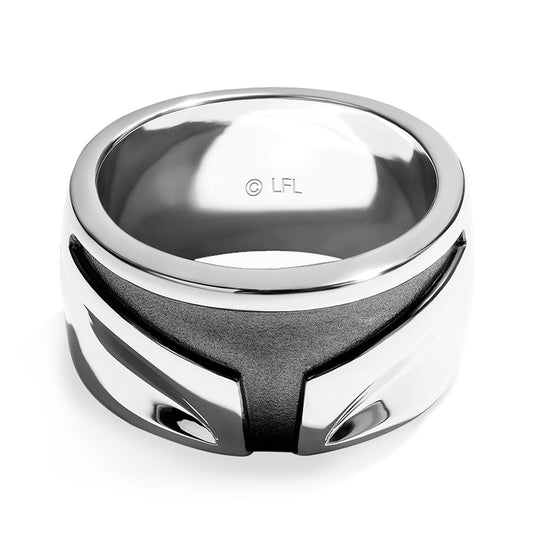 Star Wars The Mandalorian Men's Ring in Sterling Silver