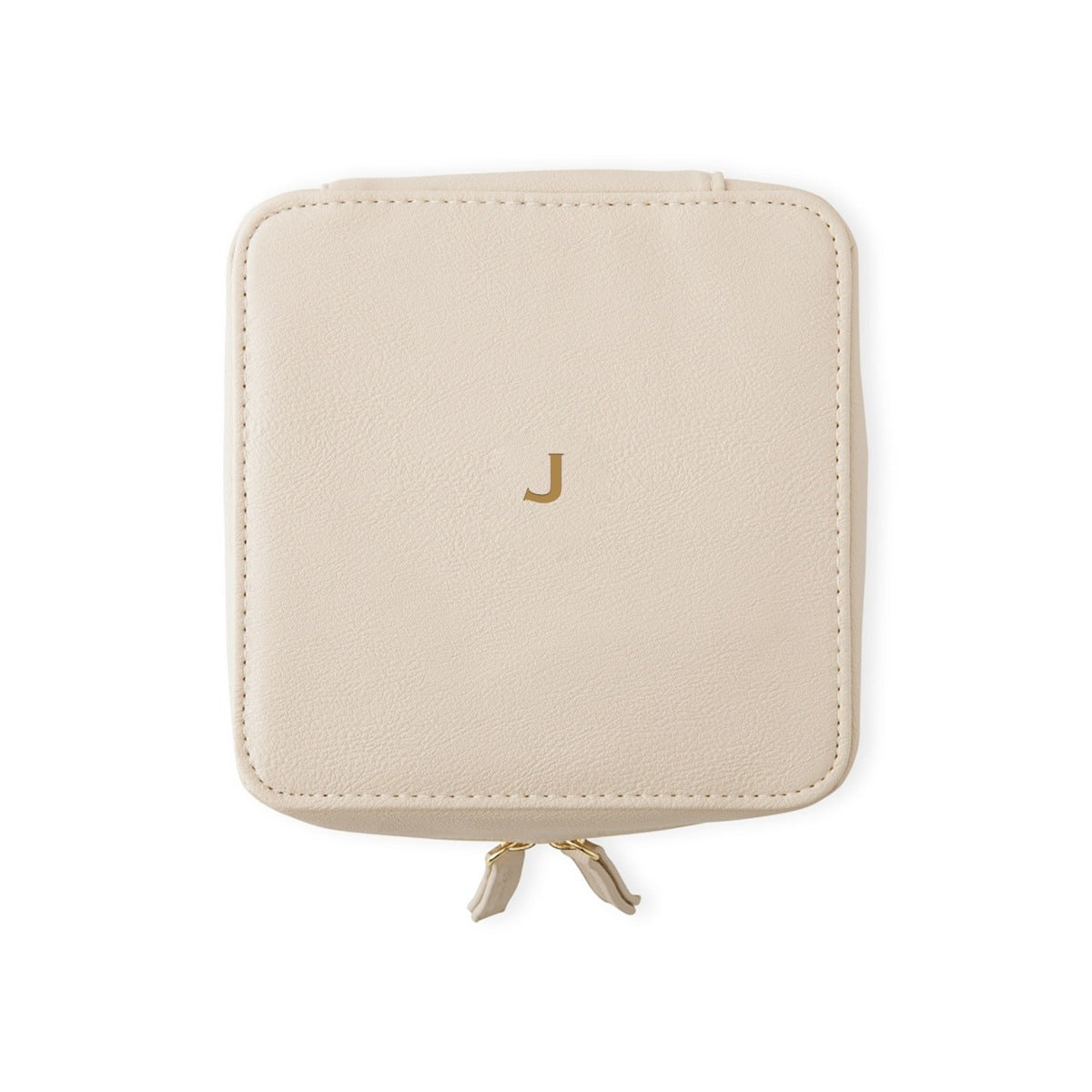 Personalized Vegan Leather Tech Case front view