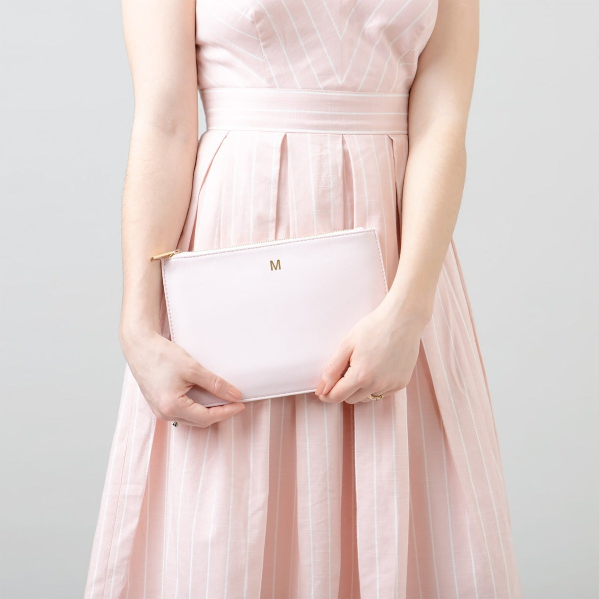 Personalized Vegan Leather Clutch