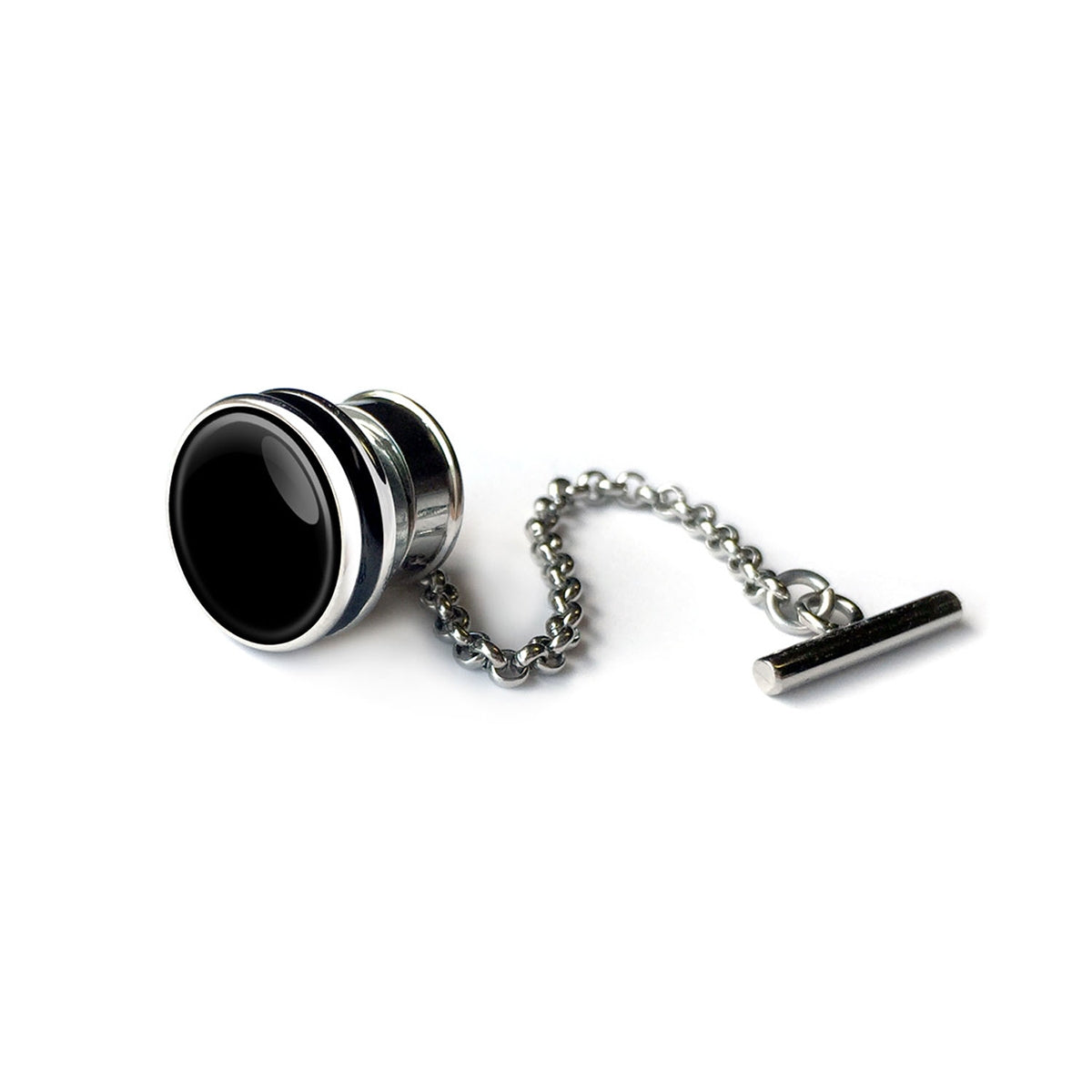 M-Clip Black Enamel Pin
