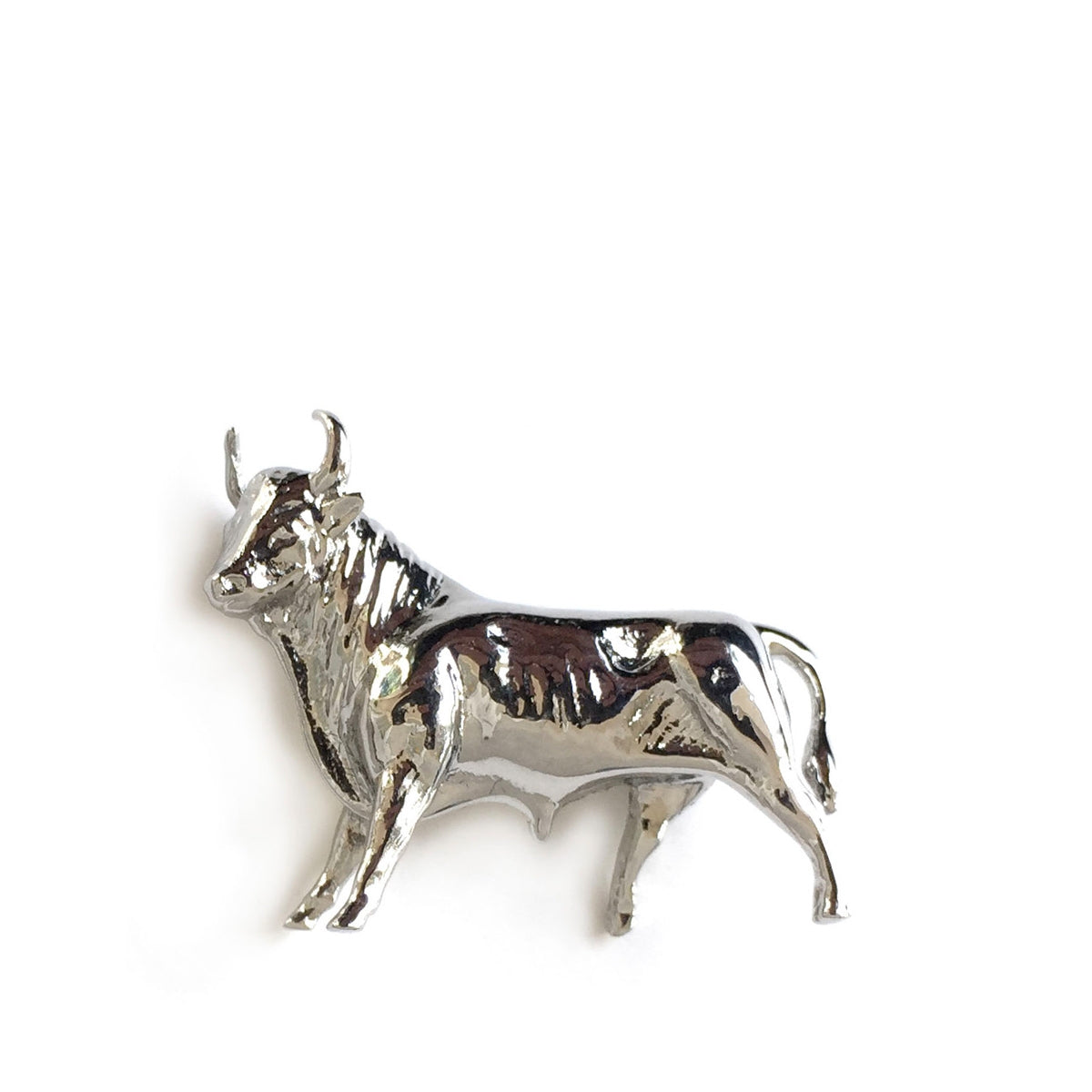 M-Clip Polished Bull Pin