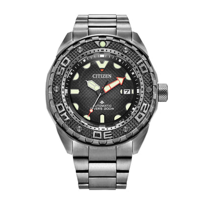 Citizen Men's Promaster Dive Automatic Titanium Watch with Black Dial