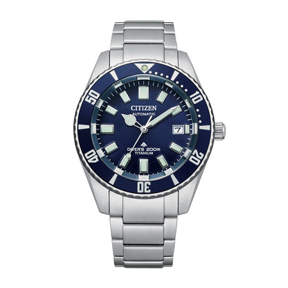 Citizen Men's Promaster Dive Automatic Titanium Watch with Blue Dial