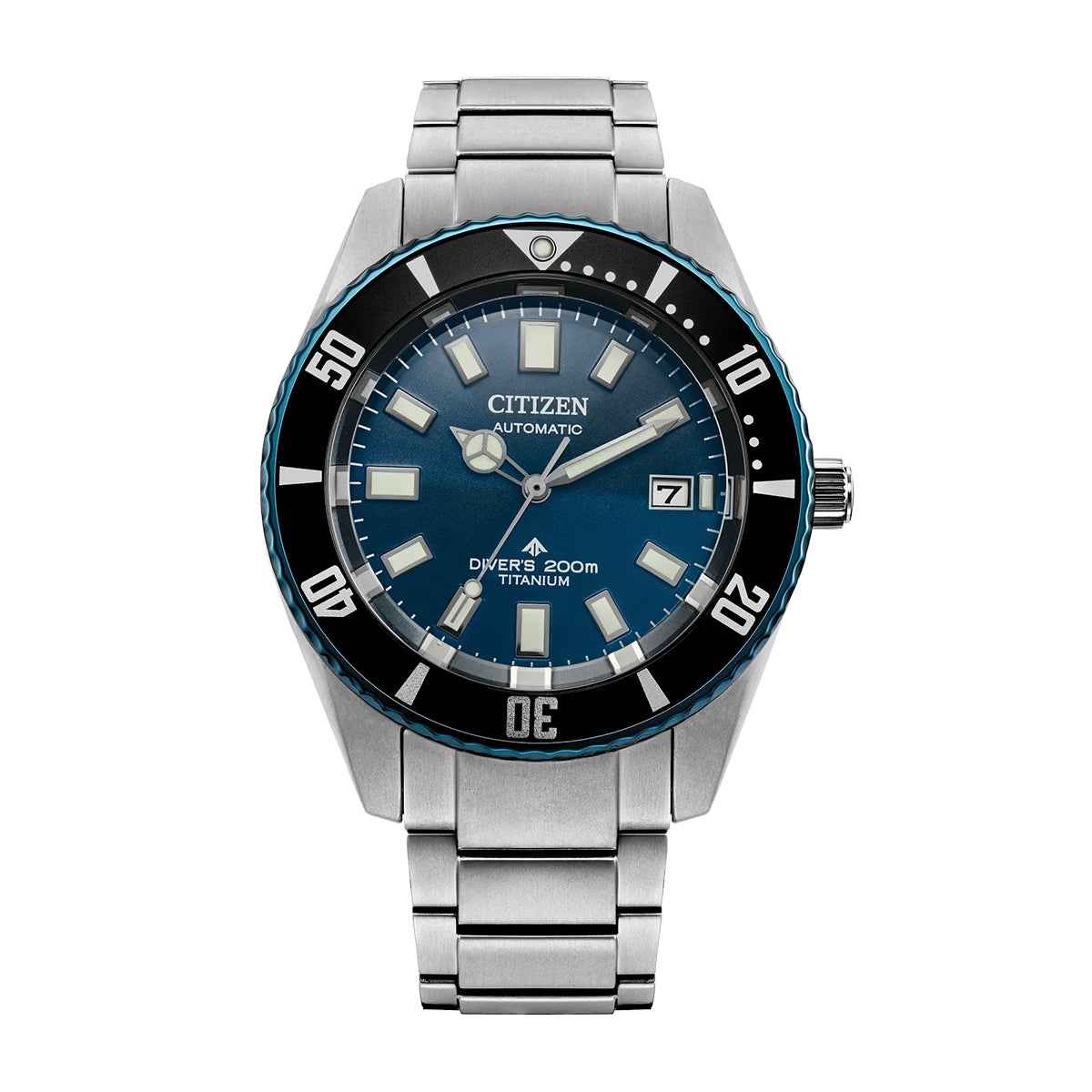Citizen Men's Promaster Fujitsubo Eco-Drive Titanium Watch with Blue Dial
