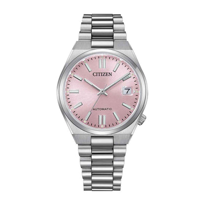 Citizen Ladies' Tsyuosa Eco-Drive Stainless Steel Watch with Pink Dial
