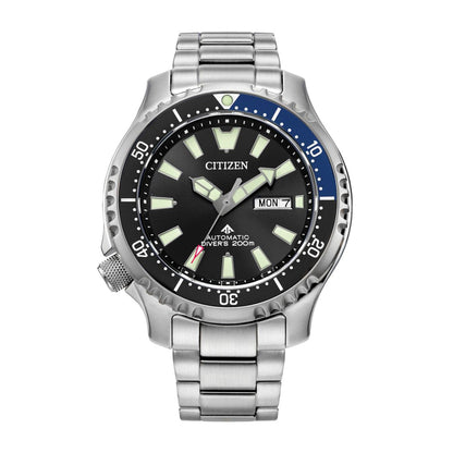 Citizen Men's Promaster Dive Automatic Stainless Steel Watch with Black Dial