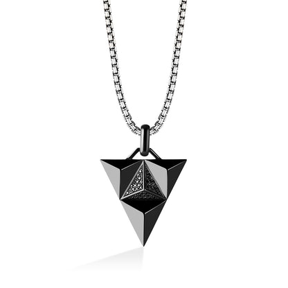 Star Wars Dark Armor 1/3 ct. tw. Treated Black Diamond Pendant in Black Rhodium Plated Sterling Silver