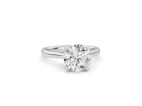 Above Love Star 1-3/4 ct. tw. Lab-Grown Round Brilliant Diamond Engagement Ring in 18K White Gold full view
