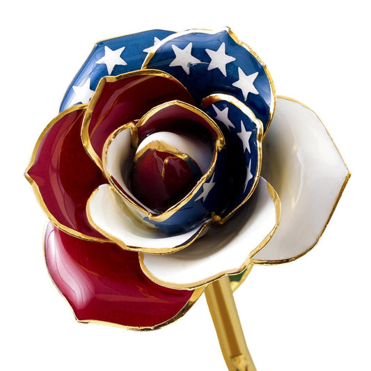 24K Gold Dipped American Glory Rose