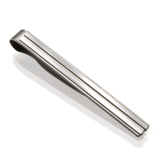 M-Clip Narrow 2 Bar Tie Clip