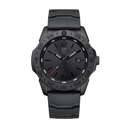 Luminox Men's Pacific Diver Quartz Black Stainless Steel Watch with Black Dial & Rubber Strap
