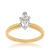 marquise diamond yellow gold solitaire engagement ring