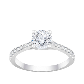 Timeless 1-1/4 ct. tw. Round Diamond Engagement Ring in 14K White Gold