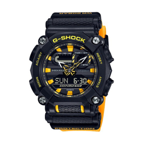 G-Shock Men's Yellow and Black Watch - GA-900A-1A9CR