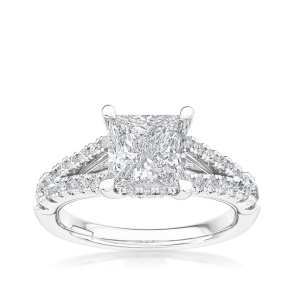 Adamante 2-3/4 ct. tw. Lab-Grown Diamond Engagement Ring in 14K White Gold - LGARE15993HS114W-275