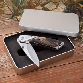 Deluxe Personalized Camouflage Lock-Back Knife -GC1111