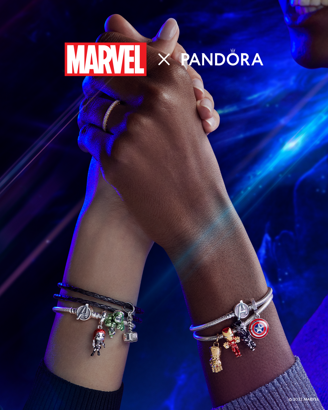 Pandora and Marvel charms